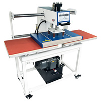 Máquina de Prensa de Calor Hidráulica de Doble Placa de 40x60cm (16"x24") de Venta Caliente con Control Digital para Sublimación