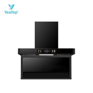 Campana Extractora de Acero Inoxidable para Cocina, Campana Doméstica de Alto Flujo de Aire con Succión Lateral, Ideal para Habitaciones de <span class=keywords><strong>Alquiler</strong></span>, con Motor de Alta Calidad - Product Image 5