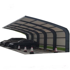 Offre Spéciale Easy up Carport Tente Garages, Auvents et Carports Voiture Parking Hangar Voiture Métal Acier avec revêtement Zinc - Product Image 1
