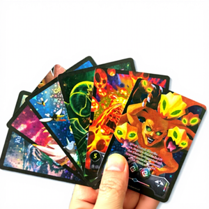 Tarjetas Coleccionables de Anime Personalizadas, Impresión de Alta Calidad, Papel Ecológico Holográfico Resistente con Núcleo Azul - Product Image 1