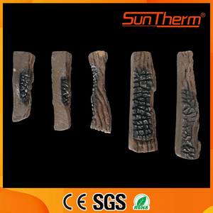 Modern <strong>Decorative</strong> Ceramic Fiber Fire <strong>Logs</strong> for Bioethanol Fireplaces SUNTHERM SUN-LMZ077 - Product Image 2