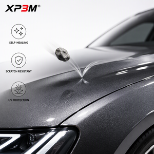 ฟิล์มใสกันรอยรถยนต์ XP3M สีเทาเมทัลลิกวอลคานิก OEM เงาแบบ TPU ความหนา 7.5 มิล ซ่อมแซมตัวเองได้ ป้องกันรอยขีดข่วน ป้องกันสีเหลือง ติดตั้งแบบเปียก - Product Image 4