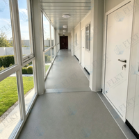 Unité de conteneur modulaire préfabriquée FLKT, extensible et connectable, pour bureau ou bâtiment commercial