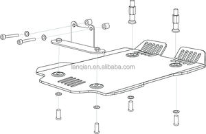 Accesorios para Motocicleta BMW <span class=keywords><strong>R18</strong></span>, Placa Protectora de Motor, Protector de Chasis, <span class=keywords><strong>Cubierta</strong></span> Inferior para BMW R 18 20 2021 2022 2023 2024 - Product Image 6