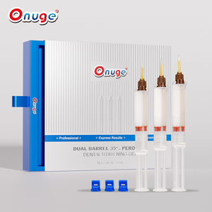 Hygiène bucco-dentaire, gel blanchissant pour les dents à double canon, produits de blanchiment des dents, marque privée - Product Image 1