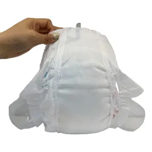 可爱印花图案Oem/Odm婴儿尿布十字芯设计婴儿尿布制造商婴儿高吸收尿布
