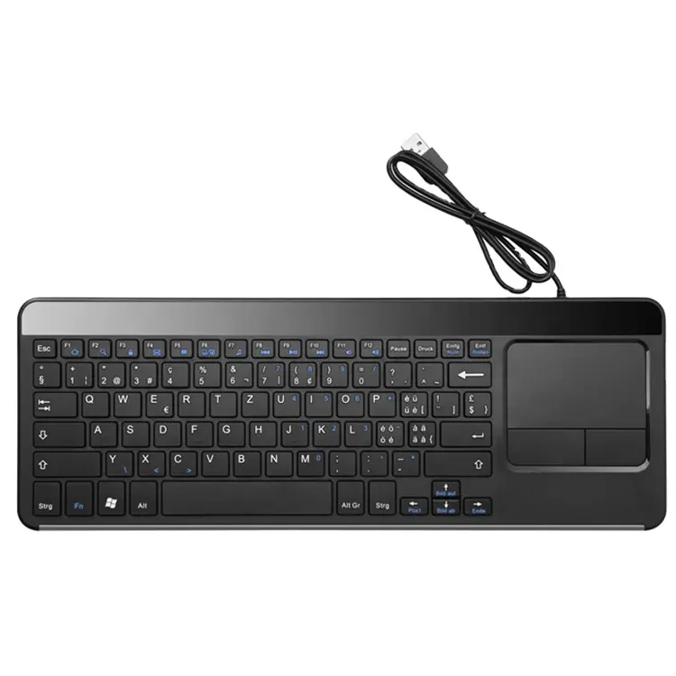 Wired mini keyboard with touchpad for Laptop computer pc