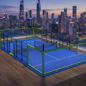 Vidrio Templado ODM de 1020 Metros para la Construcción de Pistas de Pádel Portátiles en Egipto - Product Image 3