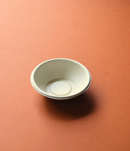 ชามแบกาสธรรมชาติย่อยสลายได้ ขนาด 180 มล. ชามแบบใช้แล้วทิ้งสำหรับขนม ของหวาน น้ำจิ้ม ซอส และเสิร์ฟอาหารแบบรักษ์โลก - Product Image 1