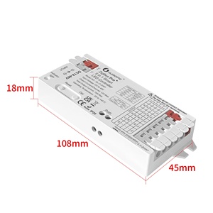 2025 New gledopto 5 in1 ZigBee 3.0 + 2.4 Gam RF thông minh Led điều khiển với Push Switch DC 12-48V 15A Max Độ sáng có thể điều chỉnh - Product Image 2