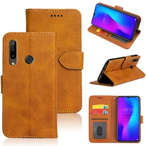 Retro Flip Leather Wallet Phone Case With ID Card Slot For Doogee N20 Y8C Y8 N10 Y7