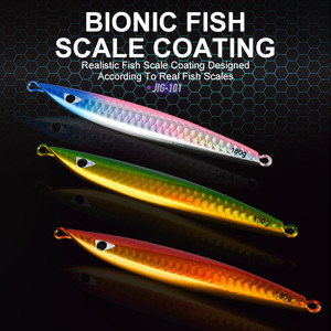Leurre de pêche vertical en métal 120g 150g 180g pour la pêche au snapper en eau salée OEM <span class=keywords><strong>BUBBA</strong></span> - Product Image 4