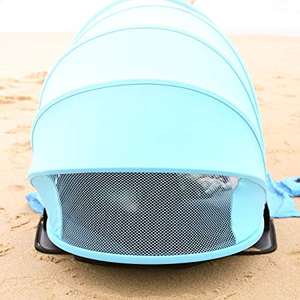 <span class=keywords><strong>Pop</strong></span> Up Réglable Portable Plage Pare-Soleil Auvent Instantané Extérieur Tente De Plage, Tapis, Abri avec Étui De Transport - Product Image 2