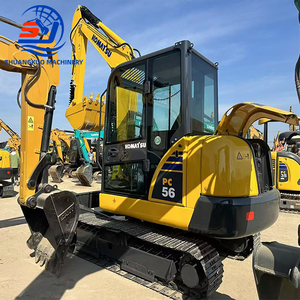 Excavadora Komatsu PC56-7 Original en Venta, Mini Excavadora de Segunda Mano con Pocas Horas de Trabajo a Buen Precio - Product Image 2
