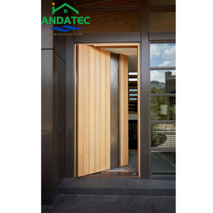 2024 Porte d'entrée coulissante en <span class=keywords><strong>acier</strong></span> inoxydable/aluminium/<span class=keywords><strong>bois</strong></span> porte pivotante avant de sécurité extérieure - Product Image 5