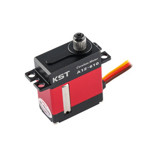 KST A12-610 V8.0 9kg 0.10sec/60Degree Soft Start RC Model HV Mini Coreless Servo Aluminum Alloy Case for FPV <b>Racing</b> <b>Drones</b> DIY - Product Image 2