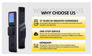 उच्च गुणवत्ता वाले इलेक्ट्रॉनिक फिंगरप्रिंट बुद्धिमान पैडलॉक ip54 वाटरप्रूफ पोर्टेबल आंगन गैरेज दरवाजा लॉक - Product Image 5