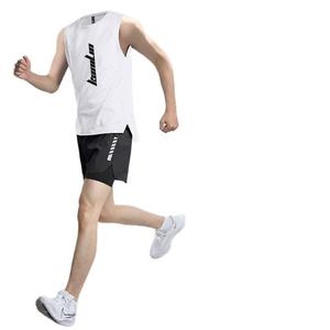 Vêtements de sport pour hommes, débardeur d'été, shorts de course, équipement de course à pied, marathon, entraînement au basketball, vêtements de sport à séchage rapide - Product Image 5