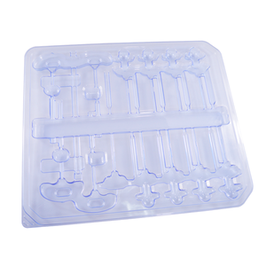 Matte white injection syringe thermoformed PS tray <b>plastic</b> <b>packaging</b> box - Product Image 2