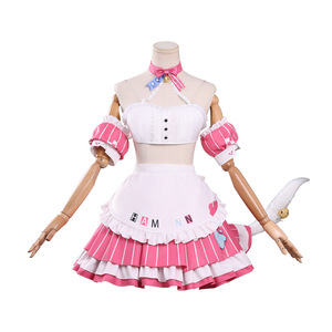 Costume <span class=keywords><strong>de</strong></span> cosplay Azur Lane Harman : Jupe <span class=keywords><strong>de</strong></span> demoiselle d'honneur rose magique et délicieuse, <span class=keywords><strong>tenue</strong></span> <span class=keywords><strong>de</strong></span> personnage <span class=keywords><strong>de</strong></span> jeu <span class=keywords><strong>pour</strong></span> <span class=keywords><strong>homme</strong></span> - Product Image 5