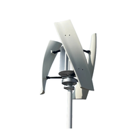 Éolienne à axe vertical Maglev, générateur haute tension 1kw 2kw 3kw 5kw 24V 48V, contrôleur de charge hybride pour usage domestique