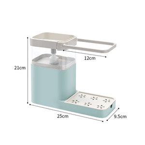 Multifunzionale Nuovo <span class=keywords><strong>Detersivo</strong></span> Liquido Pompa Piatto di Sapone Da Cucina Dispenser Con Barra di Tovagliolo Cremagliera - Product Image 2
