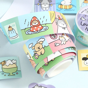 Un rotolo di nastro di carta sintetica fustellata: il relax è ciò <span class=keywords><strong>che</strong></span> conta di più, Vol. 3 nastri decorativi in stile carino - Product Image 4