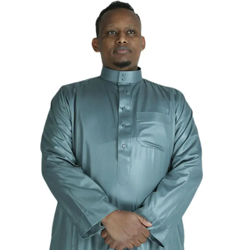 Al Haramain marque couleurs brillantes manches longues Jubba pour homme Style arabe saoudien Dishdasha pour indonésie