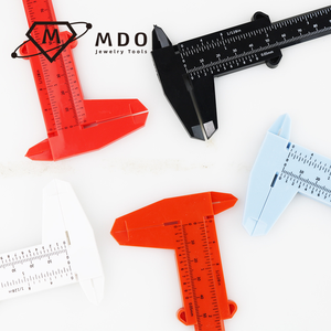 Draagbare Plastic Sieraden Meet Remklauwen 0-100Mm 1-150Mm Schuifmaat Liniaal <span class=keywords><strong>Micrometer</strong></span> Mini Plastic Nonius Schuifmaat - Product Image 3