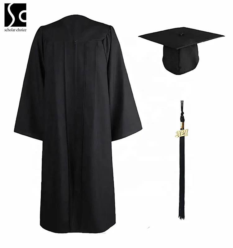 High quality graduation gown cap tassels with 2024 year charm graduation tassels