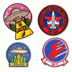 Parches Bordados Personalizados Sin Pedido Mínimo, Insignias Termoadhesivas, Letras para Coser en Gorras, Parches Bordados para Ropa, Parches con Logotipo Tejido - Product Image 5