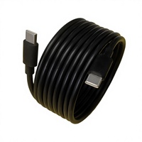 Câble de données CC 1 mètre, 2 mètres, 3 mètres, 3A 60W, Type-C double tête, charge rapide, gaine en PVC pour SuperCharge