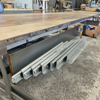 Glissières télescopiques robustes et silencieuses pour table à manger, rails coulissants faciles à installer pour meubles de cuisine et de salle de bain