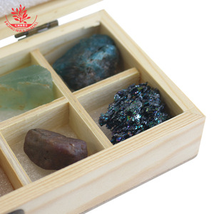 Testeur de dureté Mohs, échantillons de minéraux et de minerai, pierres brutes, coffret cadeau exquis, outil de mesure de dureté Mohs, créatif. - Product Image 2