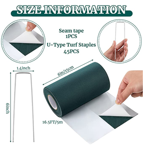 ENOCH-Cinta de unión de césped para paisajismo, cinta de costura de un solo lado no tejida para césped <span class=keywords><strong>artificial</strong></span> - Product Image 2