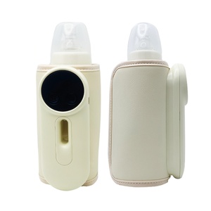 Calentador de biberones eléctrico multifuncional, calentador de biberones portátil para viajes, calentador de biberones de leche, utilízalo mientras se carga - Product Image 5