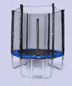 6FT bán buôn nóng bán giá Tốt trẻ em ngoài trời nhảy tập thể dục Trampoline với <span class=keywords><strong>Net</strong></span> - Product Image 1