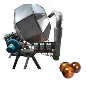 High Performance Round Wood Beads Polishing Machine / Machine Para Fazer Grânulos De Madeira/Máquina De Madeira Pintada À Mão Beads