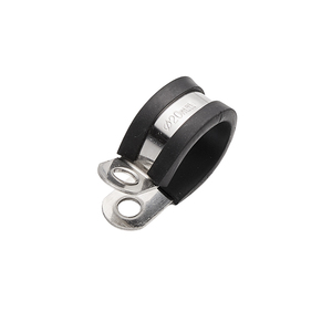 Good Price <strong>Rubber</strong> Cable Clamp 316 304 Stainless Steel <strong>Hose</strong> Clamp with Adjustable Buckle Pipe Clip - Product Image 2