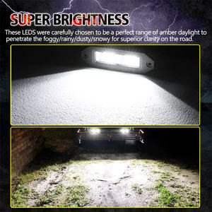 İki ışık gömme montaj 80W yardımcı otomobil araç ışık bir dizi satılan - Product Image 3