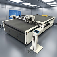 Kartonnen doos snijmachine golfkarton snijder digitale snij CNC plotter oscillerend mes vlakbed automatische verpakking