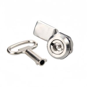 304 स्टेनलेस स्टील कुंजी लॉक पॉलिश फिनिश डबल बिट तिमाही बारी स्क्वायर त्रिकोण हेक्स लॉक टिकाऊ एंटी-चोरी डिजाइन - Product Image 4