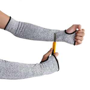 Neu bei neuen Herstellern Großhandel Direkt vertrieb Aramid Anti-Schneid arme <span class=keywords><strong>Kevlar</strong></span> Anti-Schneid hülse 45cm - Product Image 1