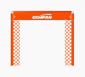 <strong>Custom</strong> logo Outdoor Durable <strong>FPV</strong> Drone Race <strong>Gate</strong> Drone <strong>Racing</strong> <strong>Gate</strong> - 5x5 Orange - Product Image 1