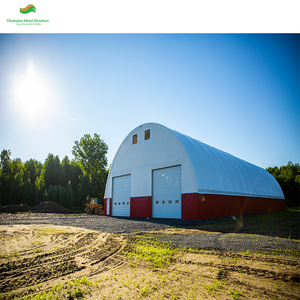 Abri de stockage certifié CE 24x12ft Carport | Tente extérieure robuste en tissu pour le stockage de véhicules agricoles et industriels - Product Image 5