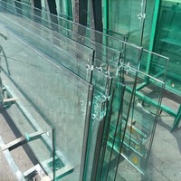 Paneles de Vidrio Templado de Alto Rendimiento de 10 mm y 12 mm para Mamparas de Baño, Barandillas de Hospital, Uso en Exteriores - Diseño Moderno