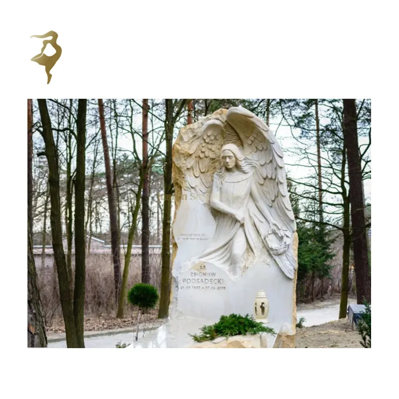 Melek mezar taşı/mezar taşı melek granit mermer melek anıtı