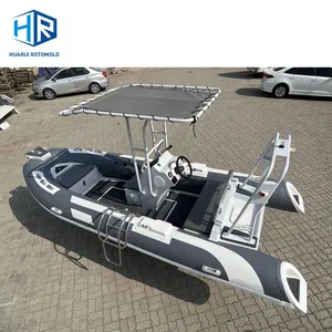 HUARIWIN Rotomold fabricante nuevo material barco mar personalizar color tamaño recreación deporte RIB barco pequeño yate