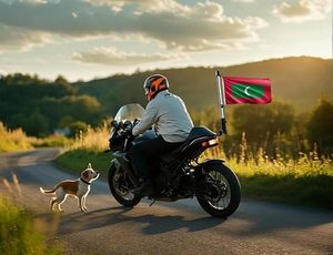 Drapeau de bateau des Maldives double face aux couleurs vives avec 2 œillets en laiton à l'extérieur - Product Image 4