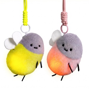 Veilleuse LED Ambiante Tactile Douce en Forme de <span class=keywords><strong>Luciole</strong></span>, Mignonne et Moelleuse, pour Décoration de Chambre d'Enfant, Vente en Gros de Jouets - Product Image 2